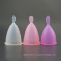 Medical grade lady silicone menstrual female cup